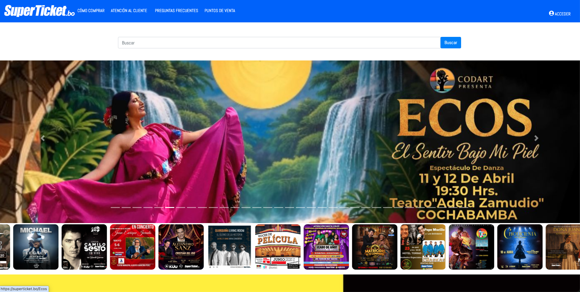 SuperTicket Bolivia